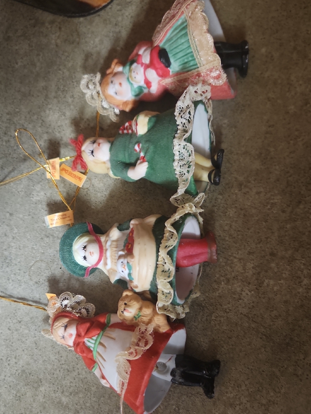 Jasco Heirloom Doll Ornaments